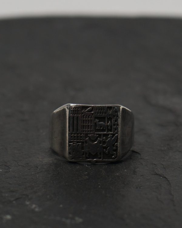 Silver Ring / size: 12 - Image 3
