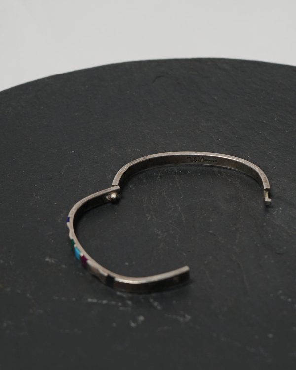 Silver Bracelet w/ Multi Stones - Image 3