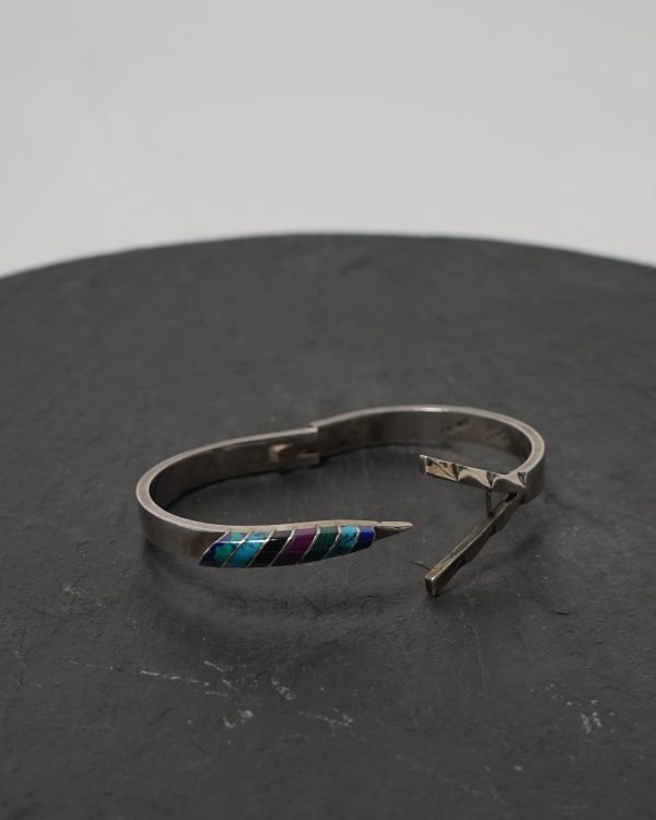 Silver Bracelet w/ Multi Stones - Image 3