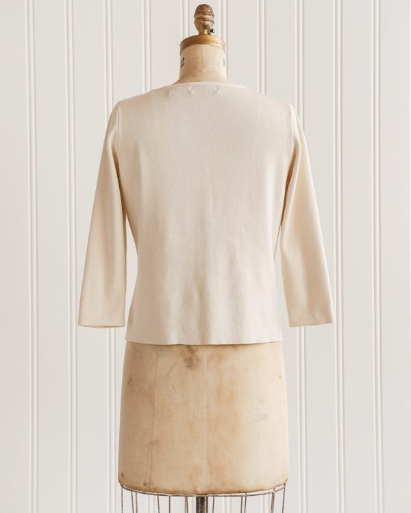 Plaisance Silk Cardigan - Image 3