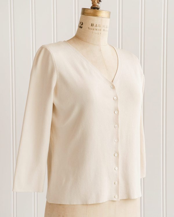 Plaisance Silk Cardigan - Image 2
