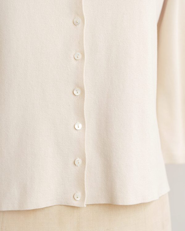 Plaisance Silk Cardigan - Image 4