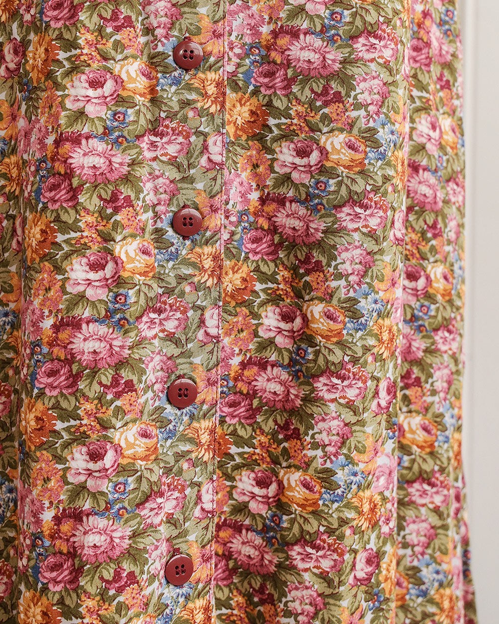 Scattering Seeds Botanical Print A-Line Skirt - Image 5