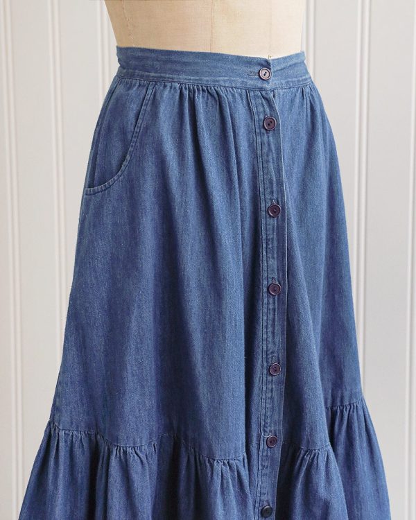 Port Ewen Denim Skirt - Image 3