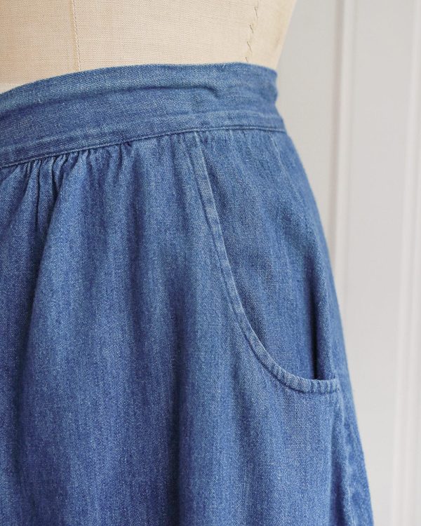 Port Ewen Denim Skirt - Image 4
